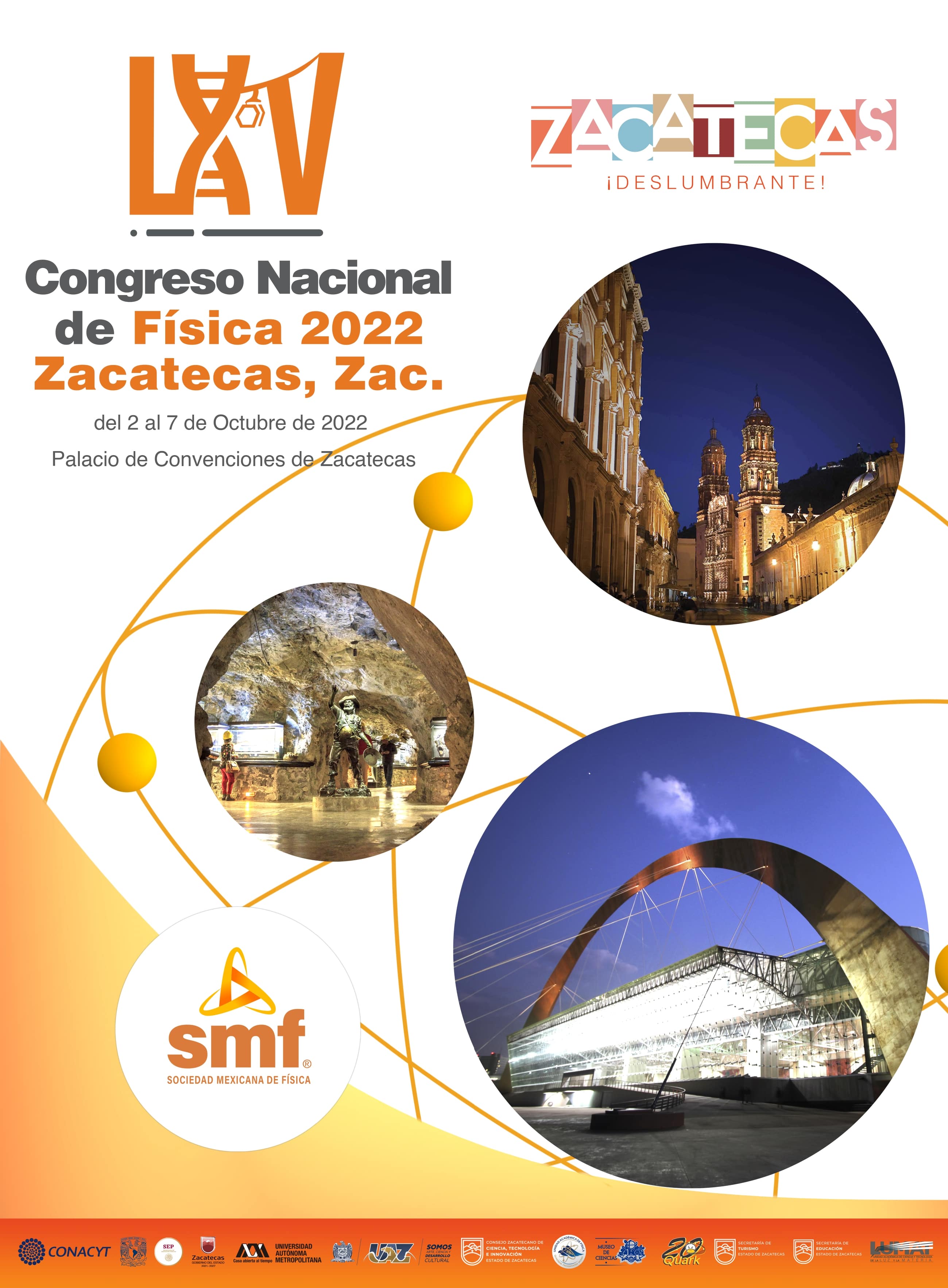 Cartel LXV Congreso Nacional de Física 2022