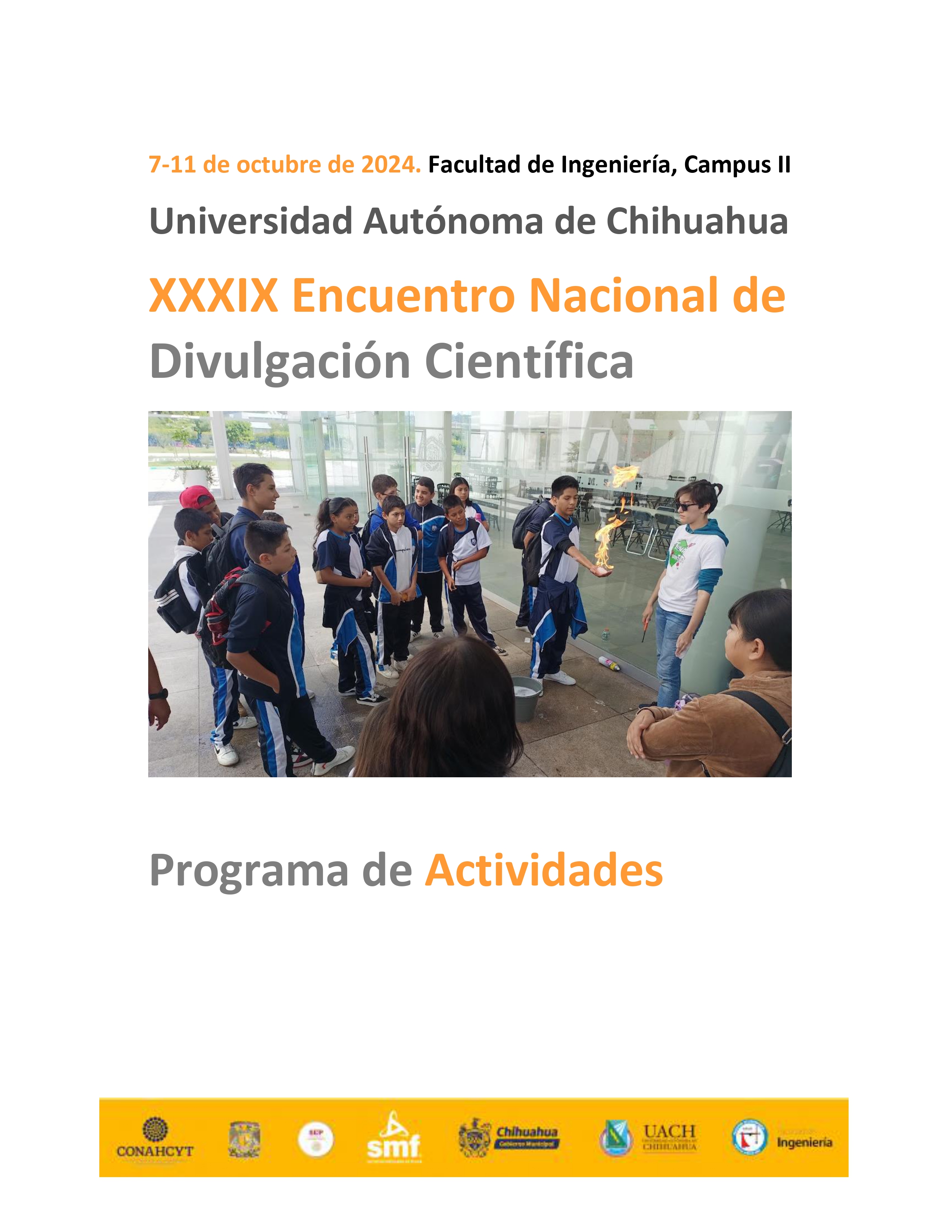 Encuentro Nacional de Divulgación Científica