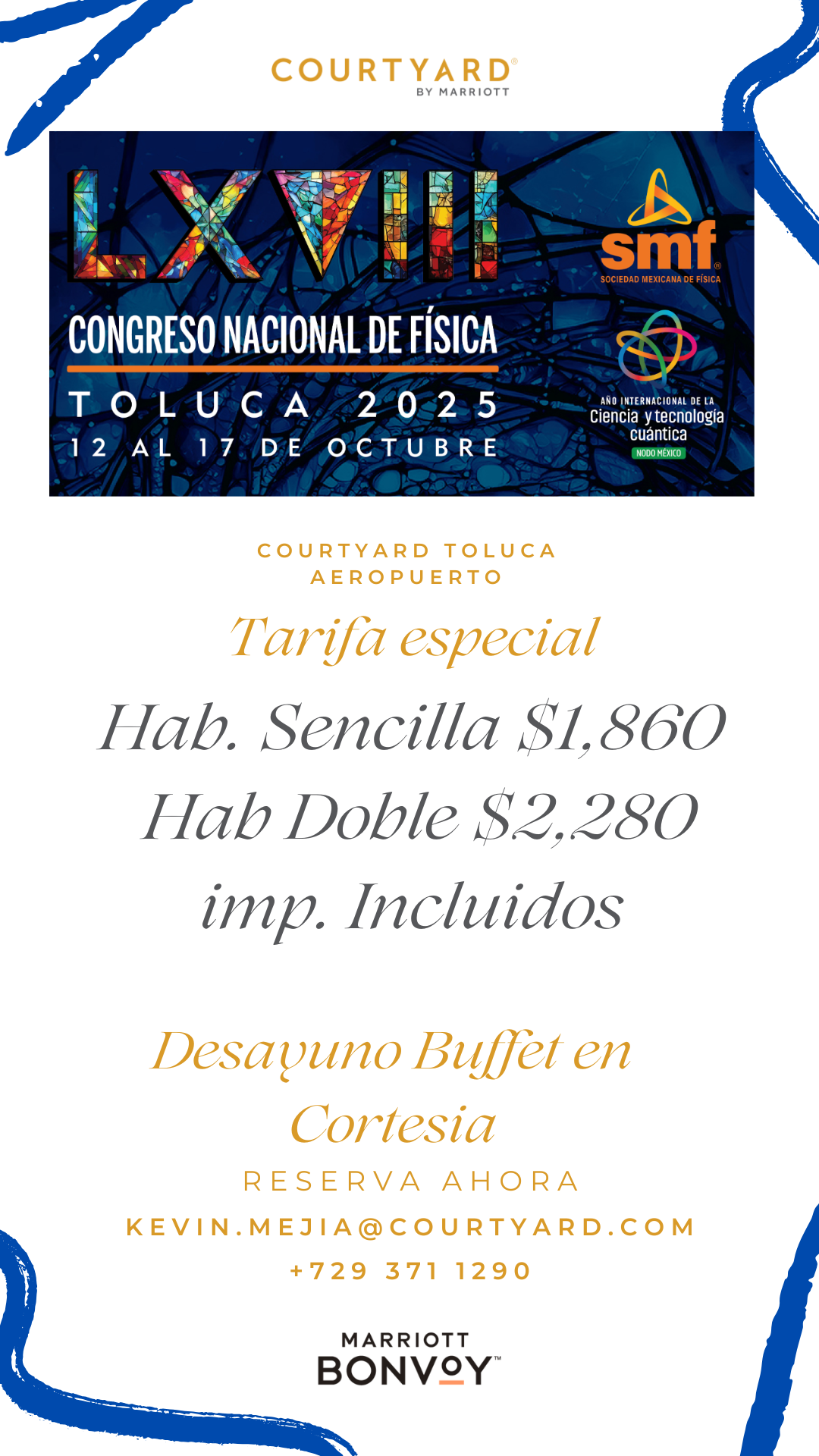 Hotel Sede LXVIII Congreso Nacional de Física 2025