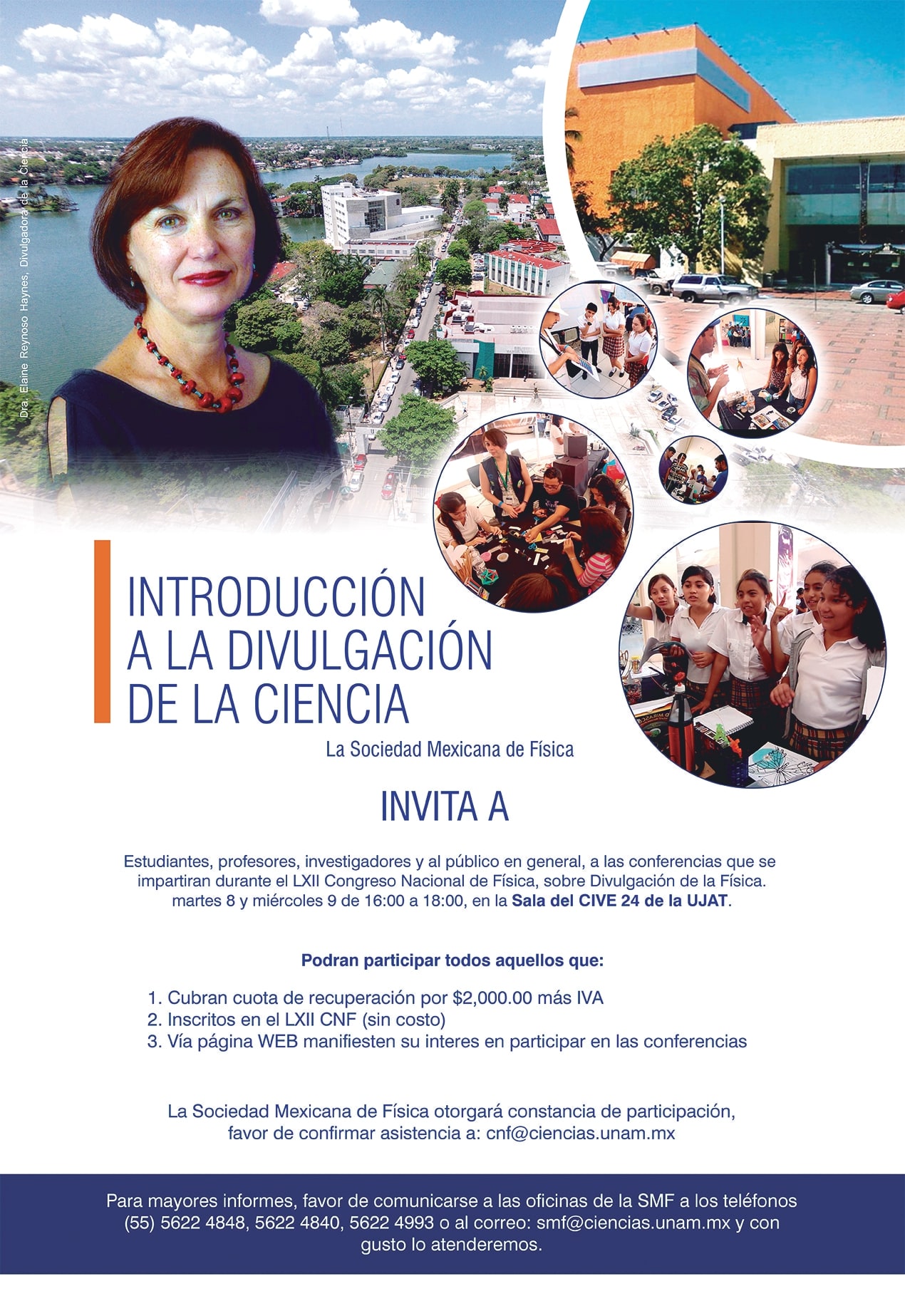 Introducción a la Divulgación de la Ciencia SMF 2019