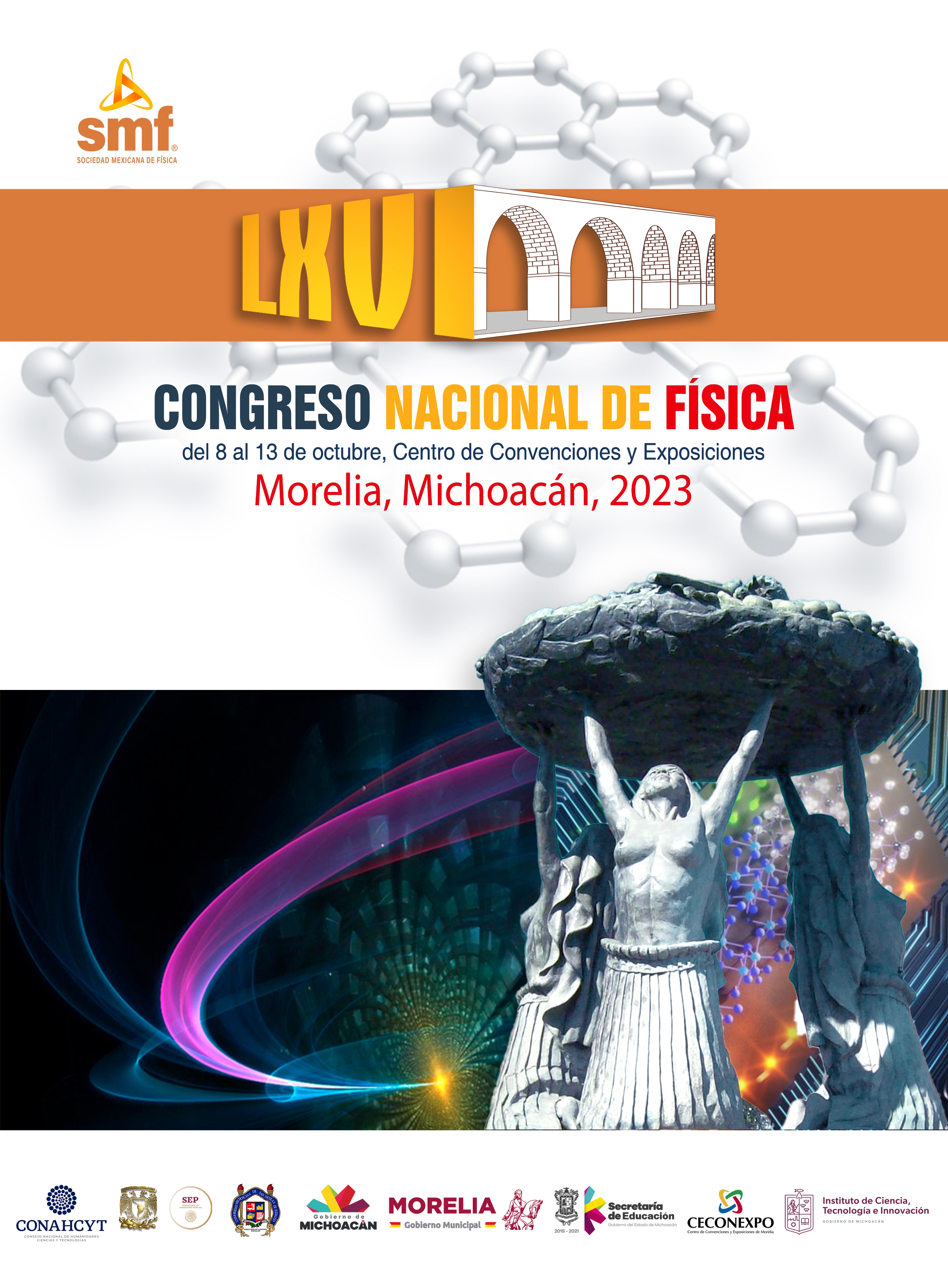 Cartel LXVI Congreso Nacional de Física 2023
